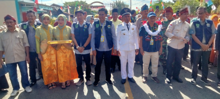 Penyambutan Tim Penilai Lomba Desa Tingkat Kab.