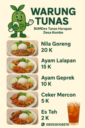 Usaha BUMDes Tunas Harapan Desa Kombo 1